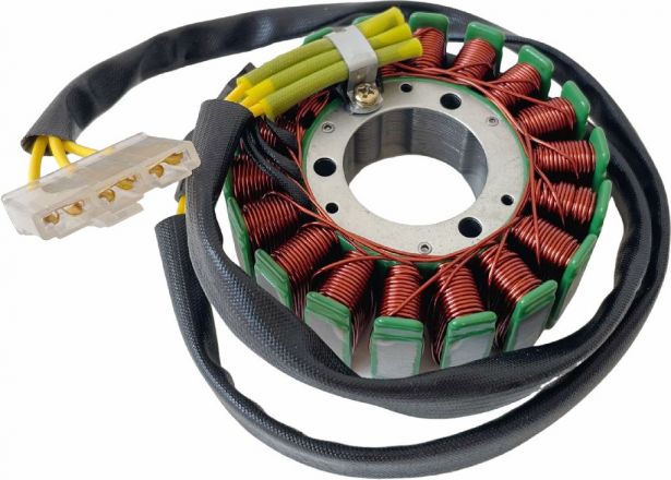 Stator - Magneto Coil Assembly, KTM 125-200 DUKE 2011-2019, 90139004000, 90539004000