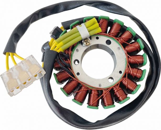 Stator - Magneto Coil Assembly, KTM 125-200 DUKE 2011-2019, 90139004000, 90539004000