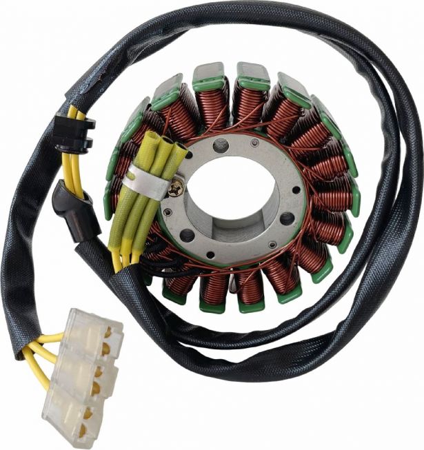 Stator - Magneto Coil Assembly, KTM 125-200 DUKE 2011-2019, 90139004000, 90539004000