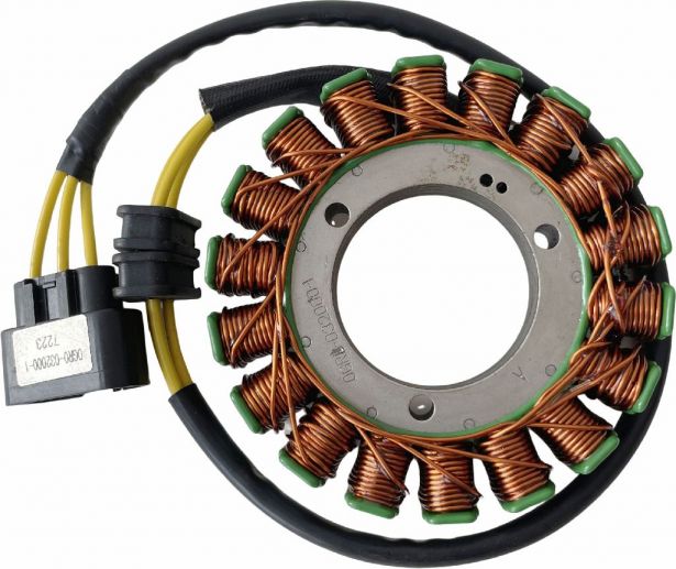 Stator - Magneto Coil Assembly, CF Moto CForce 450, CF500, CForce 550, UForce 550, ZForce 550, CForce 625, 0GRB-032000-10000