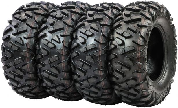 Tire - Hakuba Ramhorn Select Offroad, 25x8-12, 6 Ply, Bighorn Style, ATV / UTV