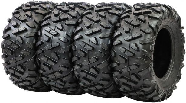 Tire - Hakuba Ramhorn Select Offroad, 25x10-12, 6 Ply, Bighorn Style, ATV / UTV