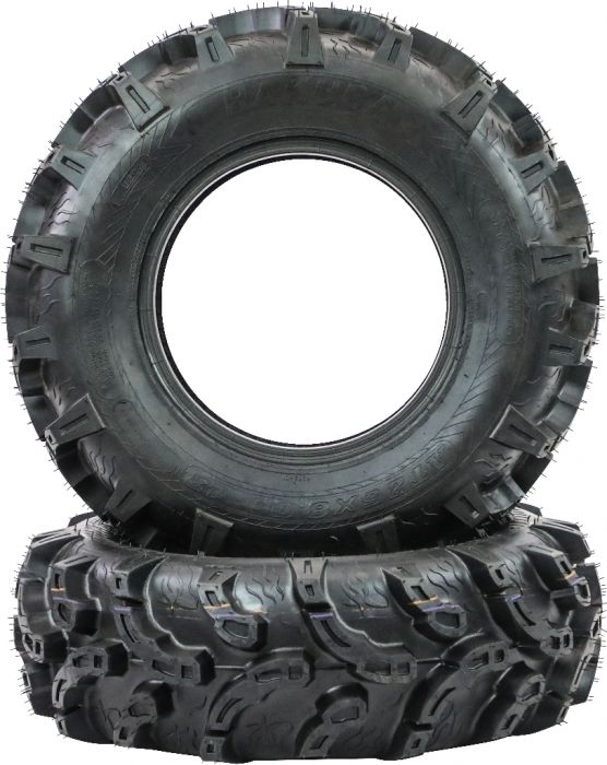 Tire - Hakuba Ibex Offroad, 25x8-12, 6 Ply, Zilla Style, Super Mud Lugs, ATV / UTV