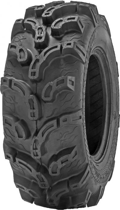 Tire - Hakuba Ibex Offroad, 25x10-12, 6 Ply, Zilla Style, Super Mud Lugs, ATV / UTV