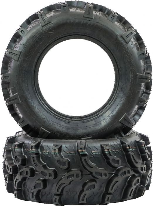 Tire - Hakuba Ibex Offroad, 25x10-12, 6 Ply, Zilla Style, Super Mud Lugs, ATV / UTV