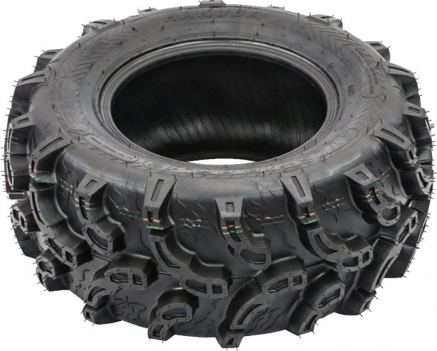 Tire - Hakuba Ibex Offroad, 25x10-12, 6 Ply, Zilla Style, Super Mud Lugs, ATV / UTV