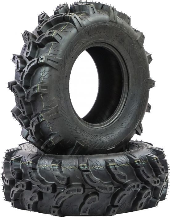 Tire - Hakuba Ibex Offroad, 27x9-12, 6 Ply, Zilla Style, Super Mud Lugs, ATV / UTV