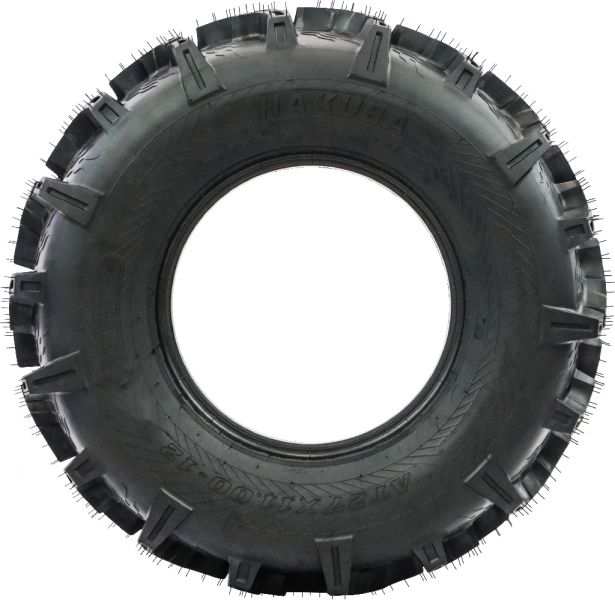 Tire - Hakuba Ibex Offroad, 27x11-12, 6 Ply, Zilla Style, Super Mud Lugs, ATV / UTV