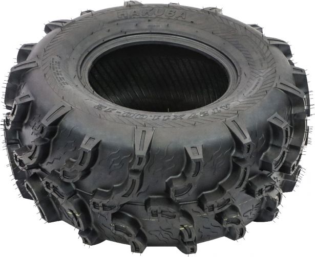 Tire - Hakuba Ibex Offroad, 27x11-12, 6 Ply, Zilla Style, Super Mud Lugs, ATV / UTV