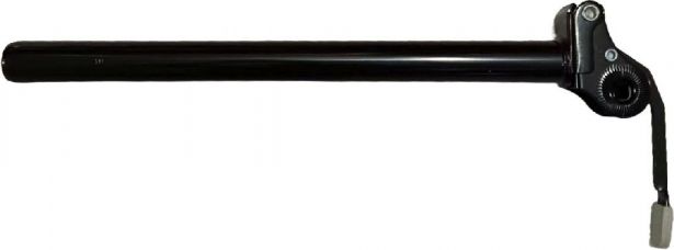 Seat Post - Seat Support Stem, Promax 6061 Aluminum Alloy, 27.2mm x 350mm, SHOK Scooters Pulsar