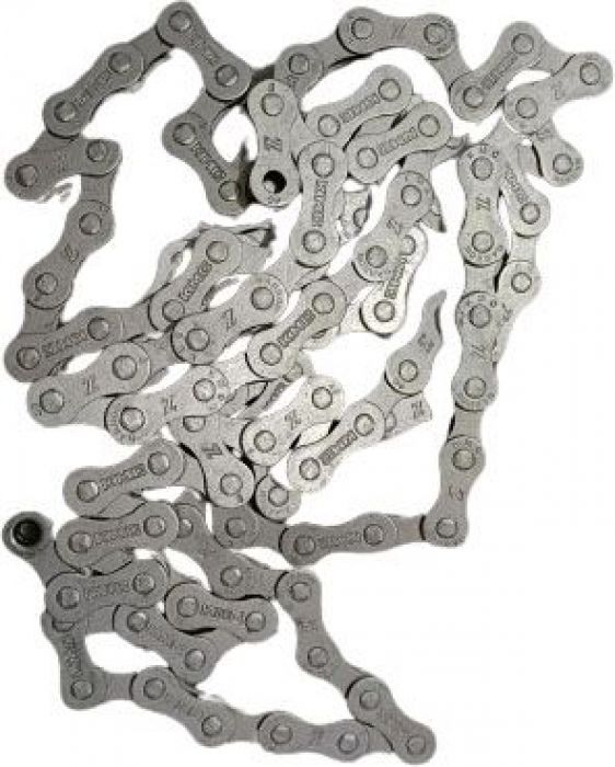 Chain - Bicycle, 7-Speed, KMC Z7RB, 122L (122 Link), Rust-Proof, SHOK Motors Atomik, Excursion