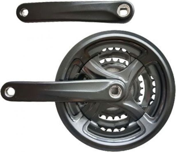 Crankset - Chainset / Chainwheel, PROWHEEL, TY-CM99, 3/32 x 48T x 170mm, SHOK Scooters Atomik