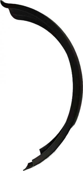 Rear Fender - Rear Wheel Cover / Mudguard, Plasticized P100, SHOK Scooters Pulsar