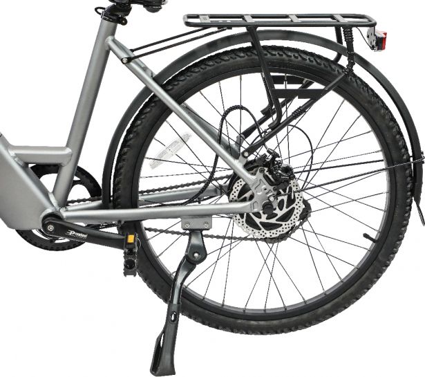 SHOK Nova - Argent, Step-Through City Ebike, 48V, 500W, 10.4Ah, 500Wh