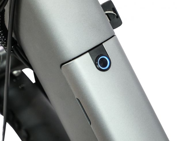 SHOK Nova - Argent, Step-Through City Ebike, 48V, 500W, 10.4Ah, 500Wh