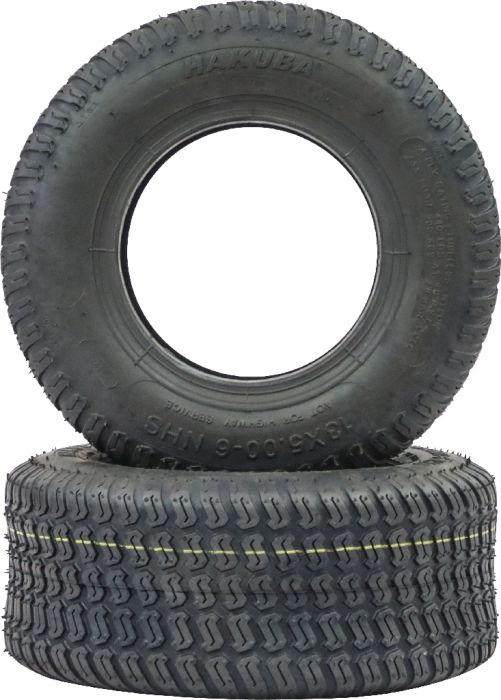 Tire - Hakuba Turftender, 13x5.00-6, 4 Ply, Lawn&Garden