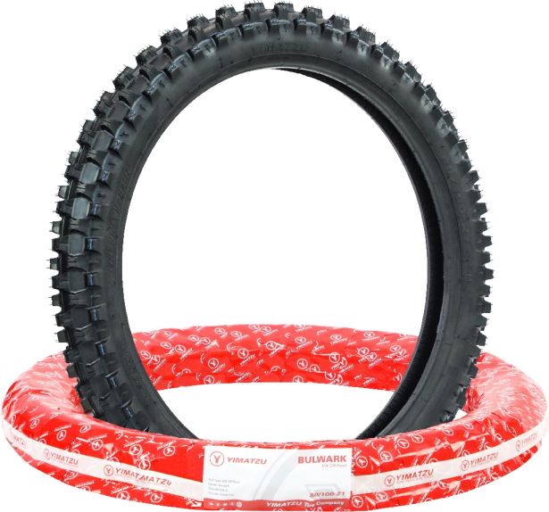Tire - Yimatzu Guardian 80/100-21, 51M, 21 Inch, Dirt Bike/MX