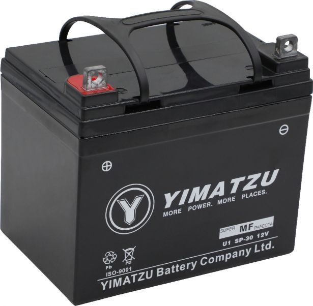 Battery - U1 SP-40 Yimatzu, Maintenance Free