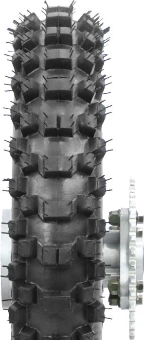 Rim and Tire Set - INCLUDES SPROCKET, Rear 12