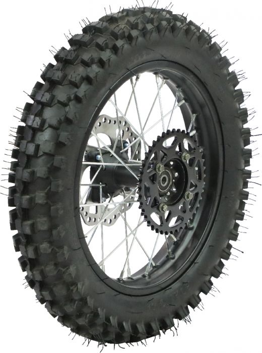 Rim and Tire Set - INCLUDES SPROCKET & DISC, Rear 14