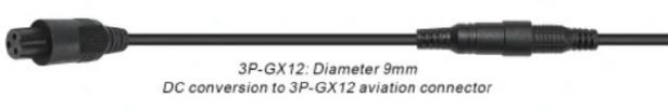 Adapter Cable - DC to RCA Plug Cable