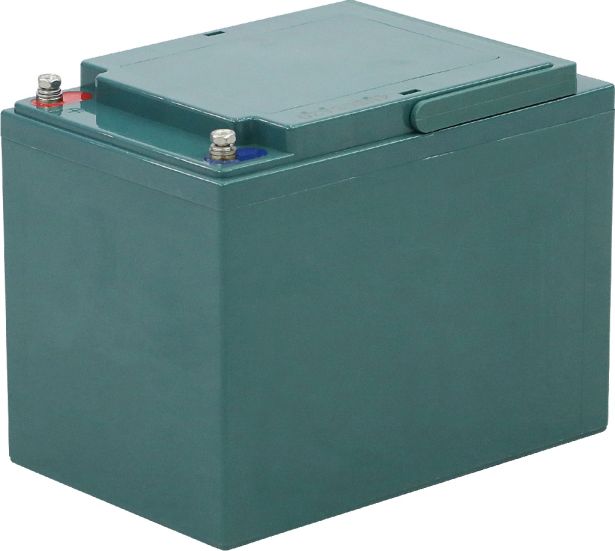 Battery - EV12600 / 6-DCM-60 / 6-DZM-60 / 6-FM-60, Group 24, AGM, 12V 66Ah, Yimatzu, Threaded Terminals