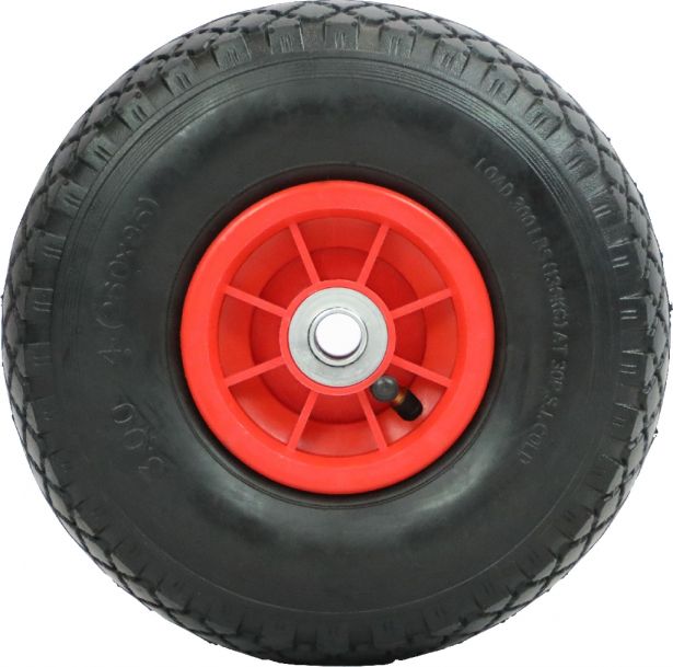 Rim and Tire Set - 3.00-4 (260x85), Utility Wheel Assembly
