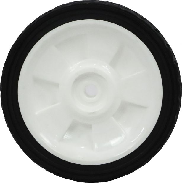 Rim and Tire Set - 7 Inch (17.66cm), Garden Wheel, Tiller Wheel, Utility Wheel Assembly