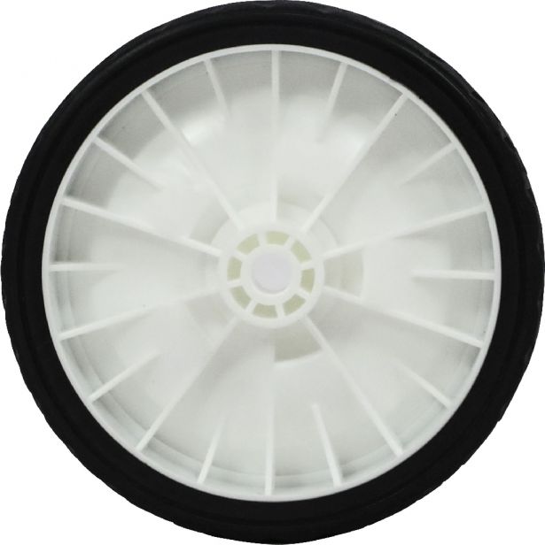 Rim and Tire Set - 7 Inch (17.66cm), Garden Wheel, Tiller Wheel, Utility Wheel Assembly