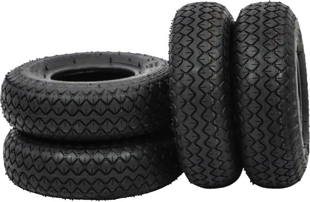 Tire - Yimatzu MobilePro, 2.80/2.50-4, 4 Ply, Tubed