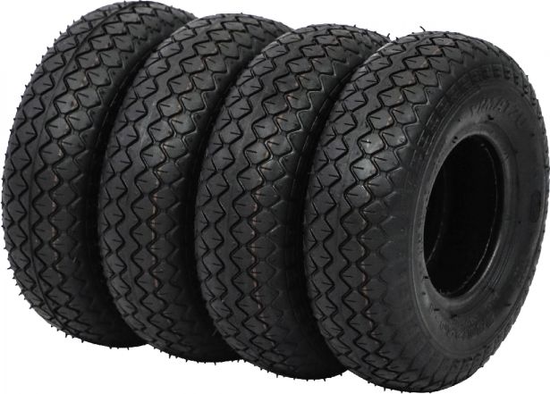 Tire - Yimatzu MobilePro, 2.80/2.50-4, 4 Ply, Tubed