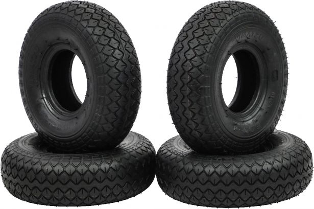 Tire - Yimatzu MobilePro, 3.00-4, 4 Ply, Tubed