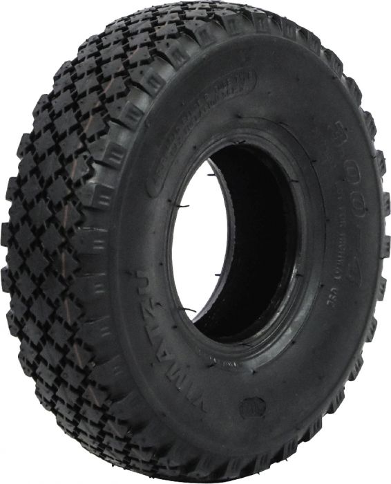 Tire - Yimatzu GridGrip, 3.00-4, 4 Ply, Tubed