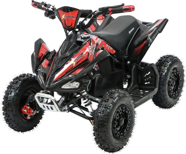 SHOK Amp - Kids Sport E-ATV, 36V, 800W, 12Ah