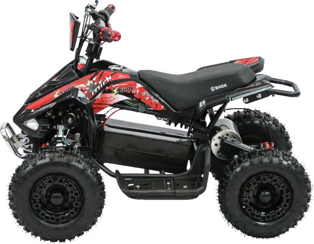 SHOK Amp - Kids Sport E-ATV, 36V, 800W, 12Ah