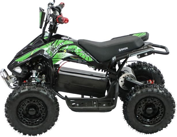 SHOK Amp - Kids Sport E-ATV, 36V, 800W, 12Ah