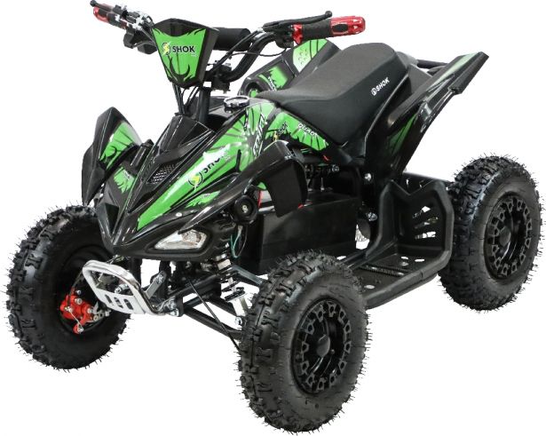 SHOK Amp - Kids Sport E-ATV, 36V, 800W, 12Ah