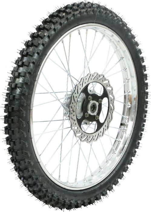 Rim and Tire Set - INCLUDES BRAKE DISC, Front 21