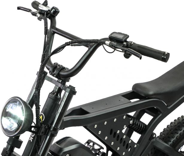SHOK Nomad - Off-Road Fat Tire Ebike, 52V, 750W, 15.6Ah, 811Wh