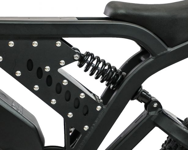 SHOK Nomad - Off-Road Fat Tire Ebike, 52V, 750W, 15.6Ah, 811Wh