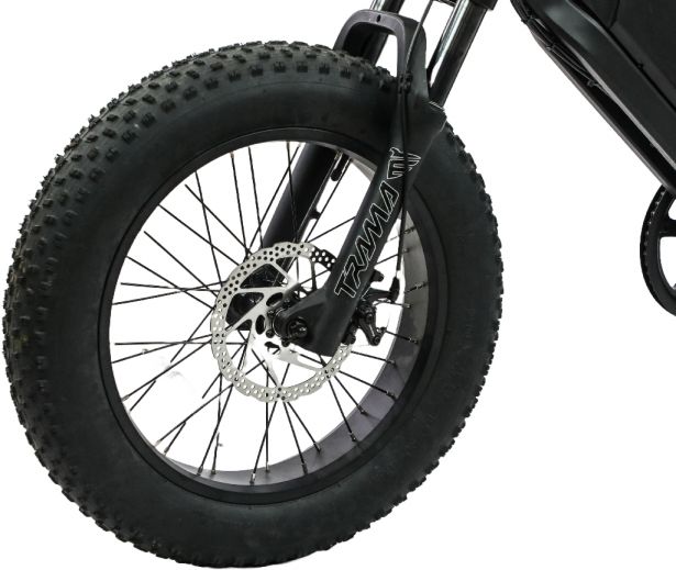 SHOK Nomad - Off-Road Fat Tire Ebike, 52V, 750W, 15.6Ah, 811Wh