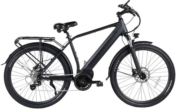 SHOK Metro - Mid-Drive City Ebike, 48V, 350W, 80 Nm Torque, 10Ah, 500Wh