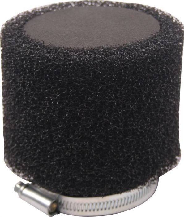 Air Filter - 41mm to 43mm, Sponge, Straight, Yimatzu Brand, Black