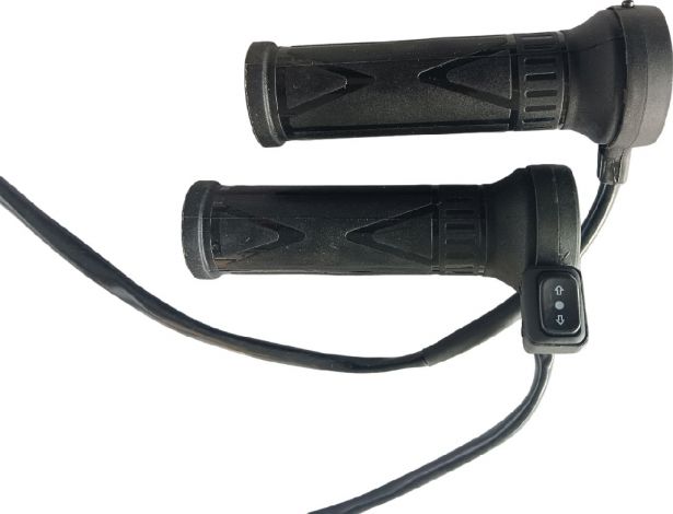 Hand Grips - Heated, (2pcs), SHOK Motors Fusion, Pulsar, Atomik, Excursion