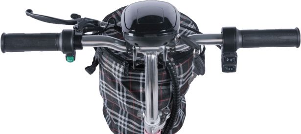 SHOK ZAPPY LA - Black, 48V, 500W, 12Ah, 500Wh, 3-Wheel Folding Mobility