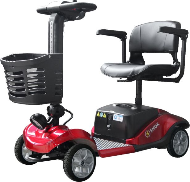 SHOK GO - 24V, 350W, 12Ah, Red