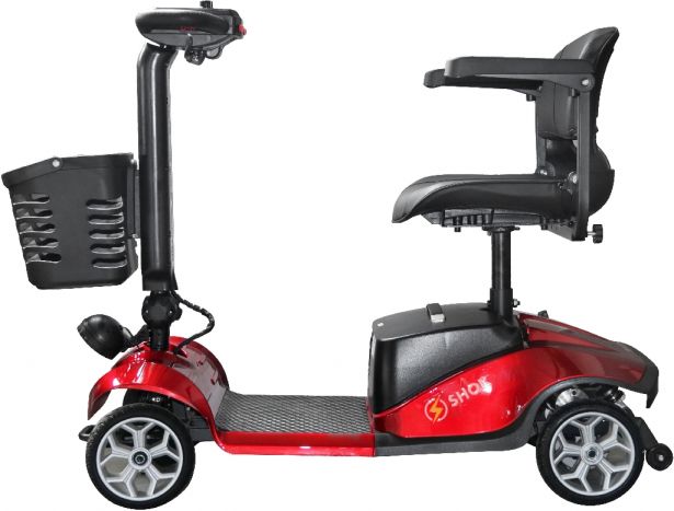 SHOK GO - 24V, 350W, 12Ah, Red