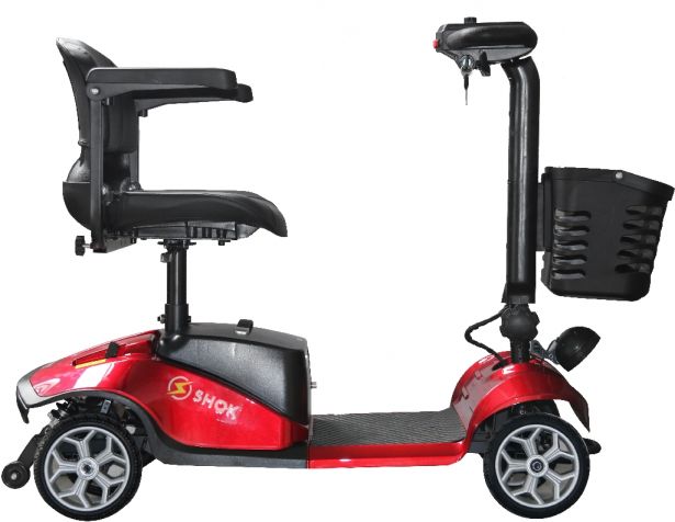 SHOK GO - 24V, 350W, 12Ah, Red