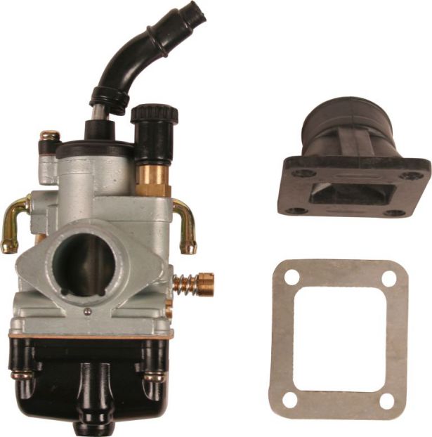 Carburetor - 19mm, Performance, Intake and Gasket Set   