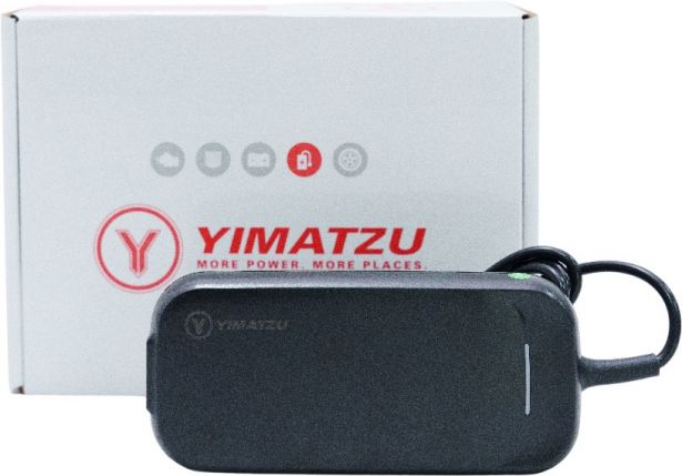 Charger - 36V, 2A, DC 5.5*2.1 (5.5mm x 2.1mm) Connector & Wall Plug, Lithium, UL / ULC, Yimatzu